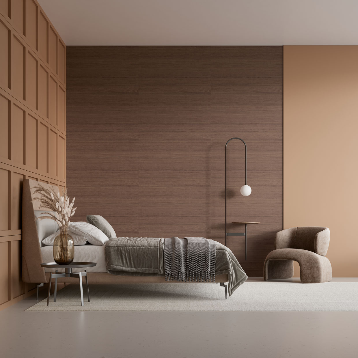 Обои Loymina Terra Veneer TER2 010/1 10,05×1 фото в интерьере